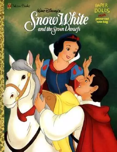 Walt Disneys Snow White and the Seven Dwarfs - Hardcover By Golden Books - GOOD