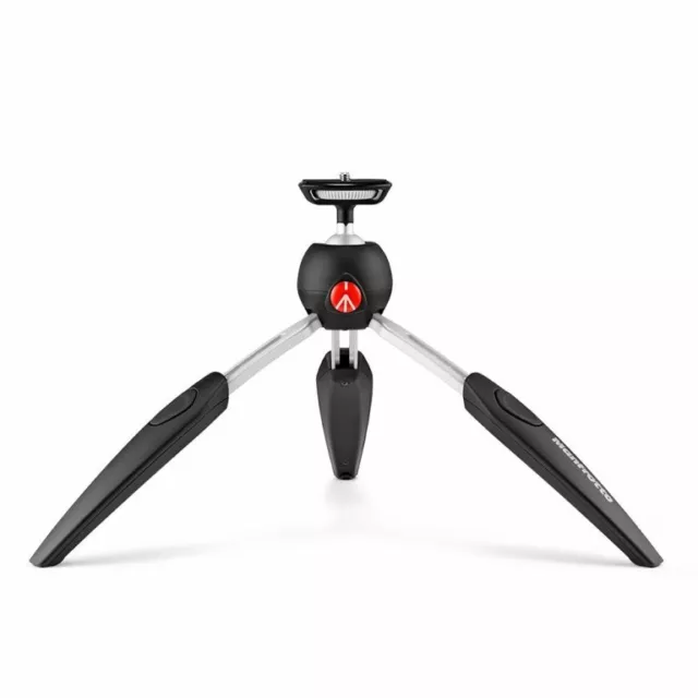 Manfrotto Treppiedi MTPIXIEVO-BK - Cavalletto da tavolo nero a due sezioni