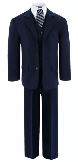 G230 Gino Giovanni Boys' Formal Dresswear Suit Complete Set