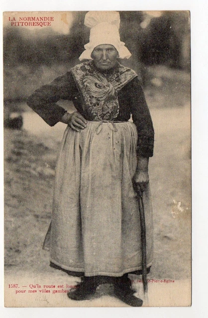 LA NORMANDIE PITTORESQUE - Manche - CPA 50 - Costume