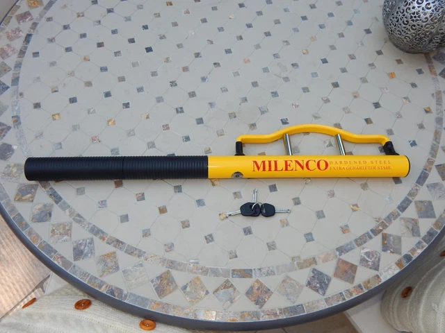 Milenco Commercial High Security Steering Wheel Lock, Insurance Approved, VGC!