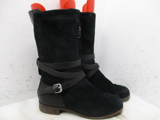 Deanna sales black nubuck
