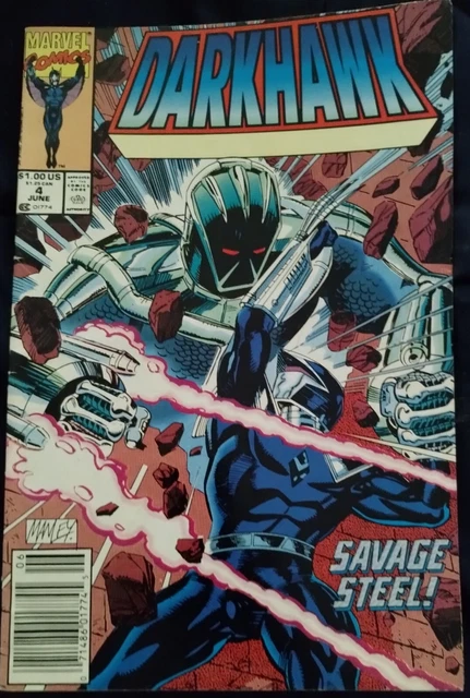 MARVEL COMICS: : DARKHAWK Vol. 1 No. 4 June  1991