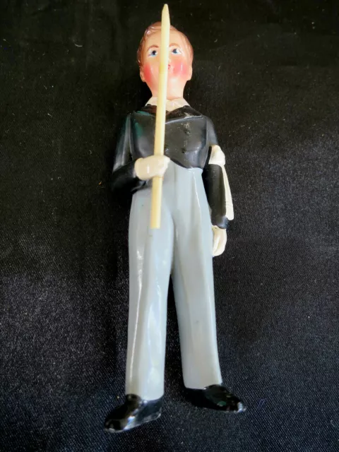 Figurine ! Communiant ! Ancien ! garçon ! Gâteau !