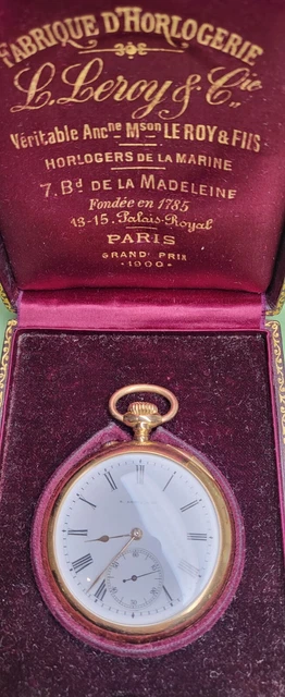 Montre sales leroy prix