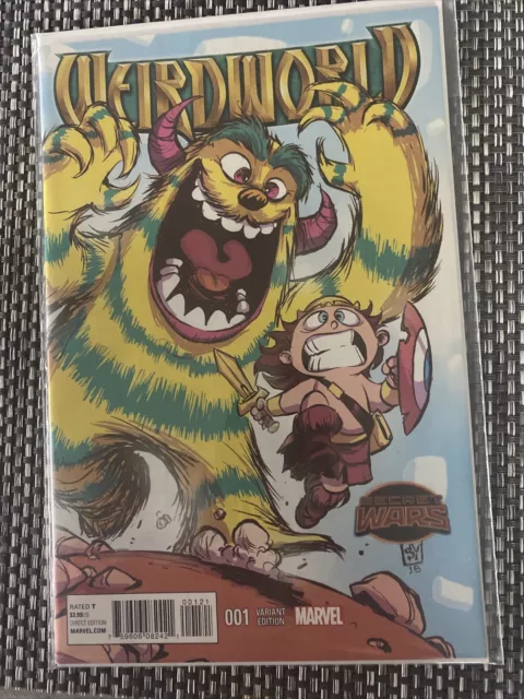 MARVEL COMICS Weirdworld Issue #1 Skottie Young Variant Cover Secret Wars