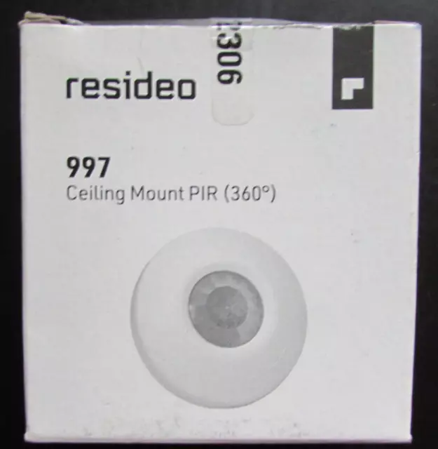 Honeywell Resideo 997 Ceiling Mount PIR 360° Motion Detector - NIB - Free Ship