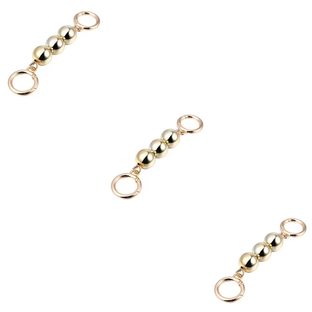 3 Count Chaîne De Sac Rechange Bracelets Montre Pour Femmes Manquer Perle