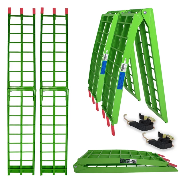 Alu Auffahrrampe Auffahrschiene Verladerampe Rampe Set 21x150 cm Alu Auffahrrampe Auffahrschiene Verladerampe Rampe Set 21x150 cm