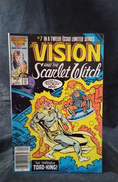 The Vision and the Scarlet Witch #7 1986 Marvel Comics Comic Book