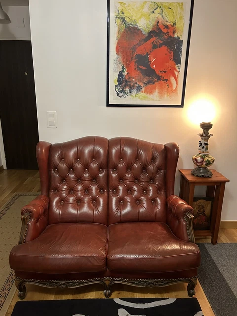 Canapé 3 Places en Chêne, Danemark, 1950s en vente sur
