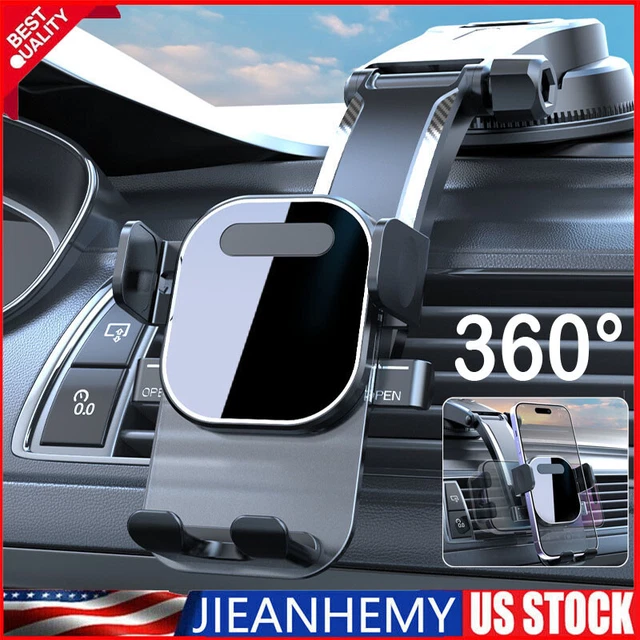 Car Truck Mount Phone Holder Stand Dashboard/Windshield For iPhone 15 14 Pro Max