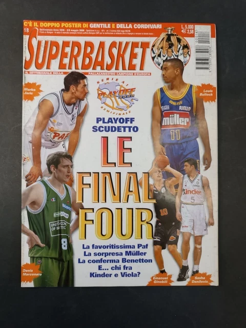 RIVISTA SUPERBASKET LE FINAL FOUR n. 18 (2000) jaric e Bullock EUR 8,00 ...