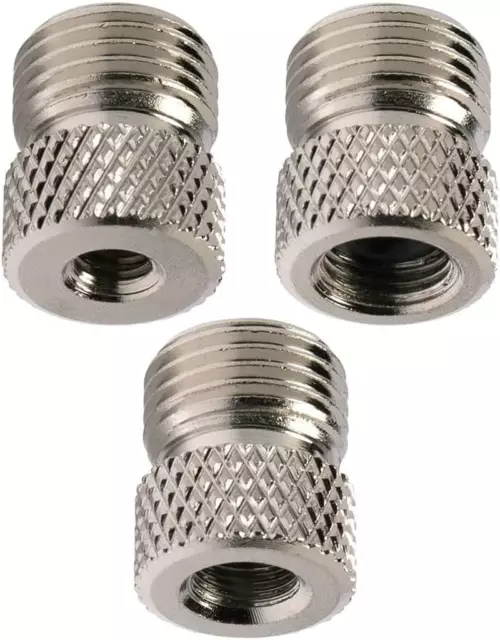 3Set Of Airbrush Hose Adaptor Fitting 1/8" Male to Badger Paasche Aztec Airbrush