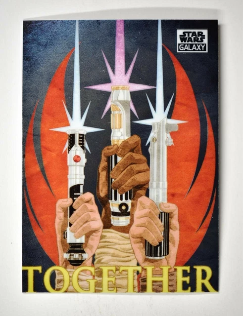 2021 Topps Chrome Star Wars Galaxy Base #51 New Republic: Together