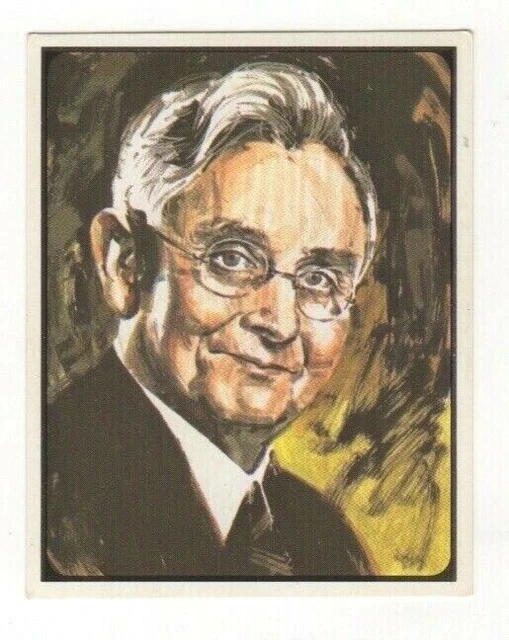 Sanitarium NZ Card #11. Politician - Michael Joseph Savage