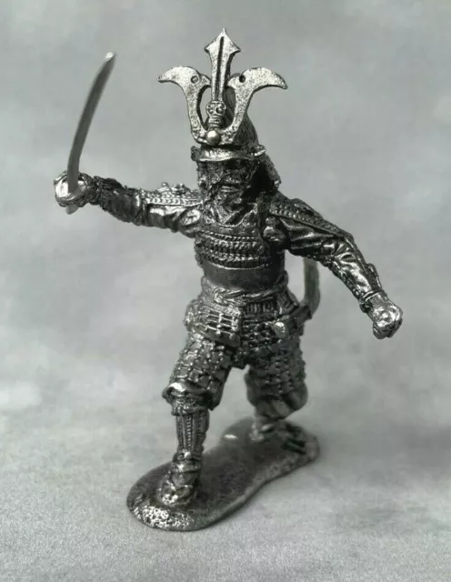 Japan Samurai Tin Soldiers Figurines  Miniatures  54mm 1/32