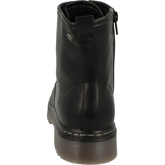 Indigo Fille Chaussures Tex Hiver Bottes Fourrées à Lacets 452-087 Noir Reißv 3