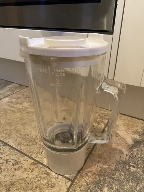 Vintage Kenwood Chef Glass Blender Liquidiser Jug Juicer A701A A901 KM200 A17789