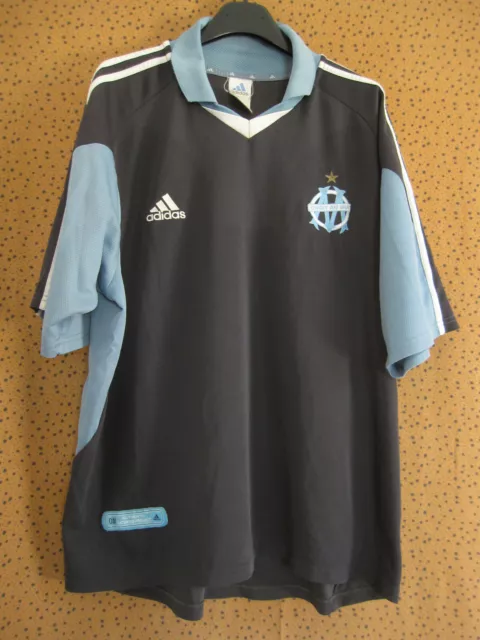 Maillot Olympique Marseille Adidas shirt Entrainement marine Jersey OM - XL