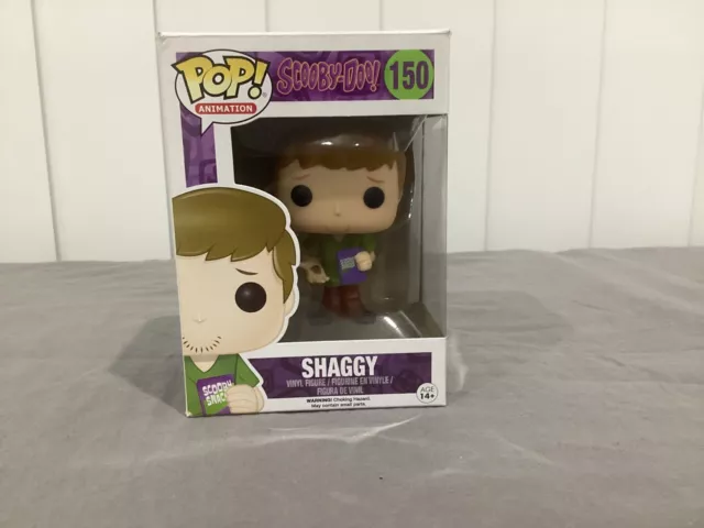 Shaggy Scooby Doo #150 Funko pop! vinyl RARE VAULTED