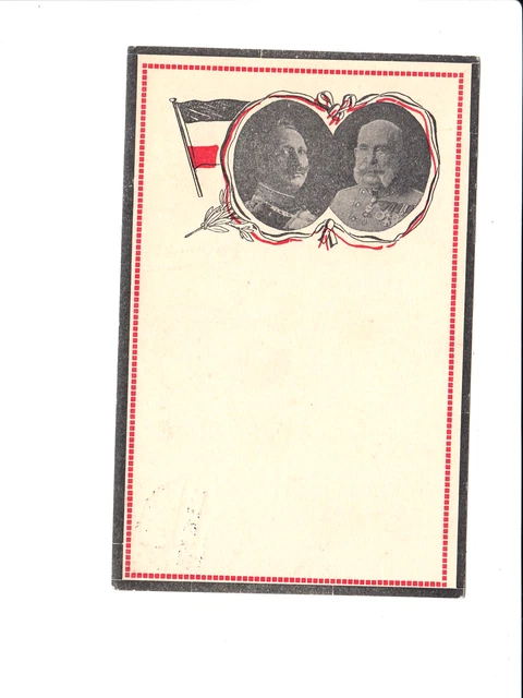 AK 24041,Postkarte,Kaiser von Österreich u. Deutschland,Löbau, 1915