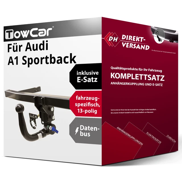Anhngerkupplung Audi A1