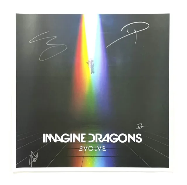Imagine Dragons "Evolve" 24x24 Signed Lithograph