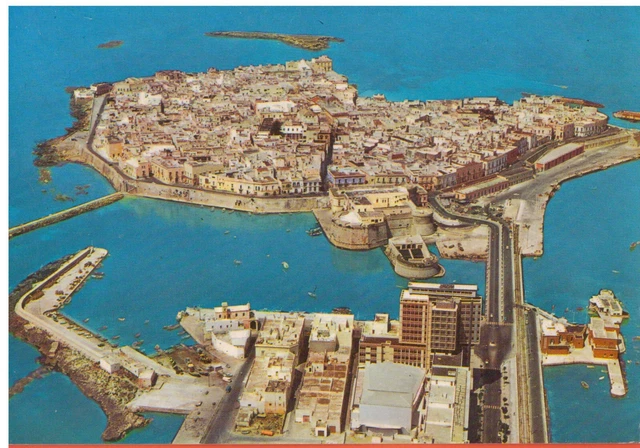 1985 Gallipoli Il Paese Visto Dall'aereo