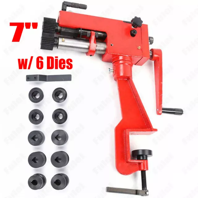 22-Gauge Metal Bead Roller 7'' Slip Roller Rotary Machine Sheet Metal Bender