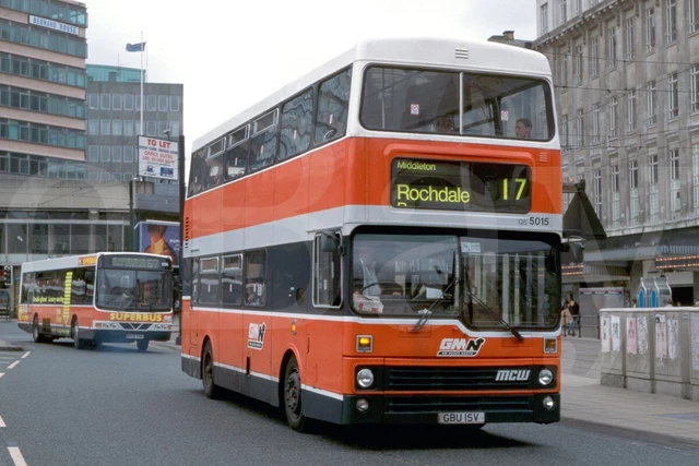 BUS PHOTO - GM Buses North 5015 QS GBU15V MCW Metrobus on 17 Rochdale £ ...