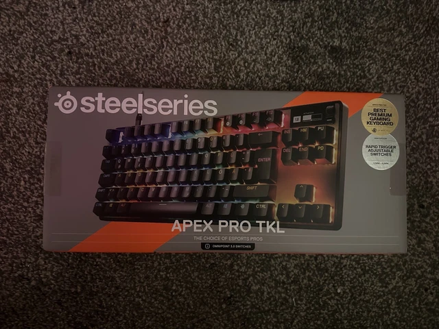 Clavier Gaming SteelSeries Apex Pro TKL - Mécanique QWERTY - Neuf