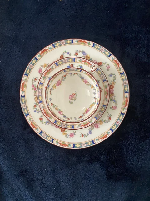 Minton Rose Swag Tea Cup/Luncheon Set - Excellent condition