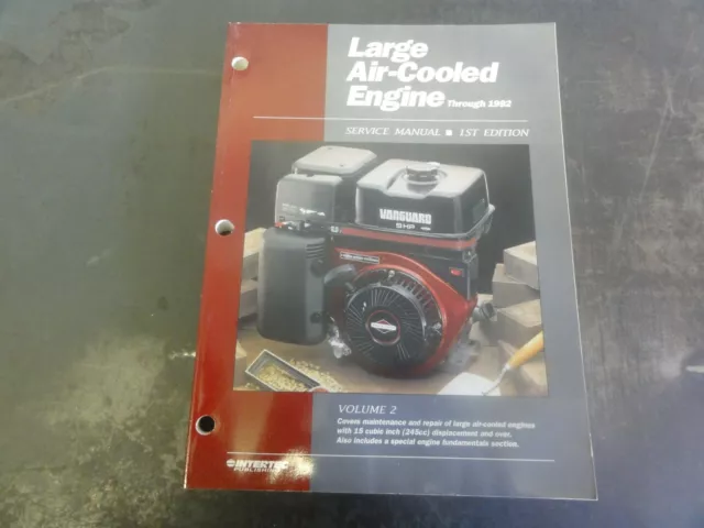 Intertec Publishing Large Air-Cooled Engine Through 1992 Service Manual   Vol 2