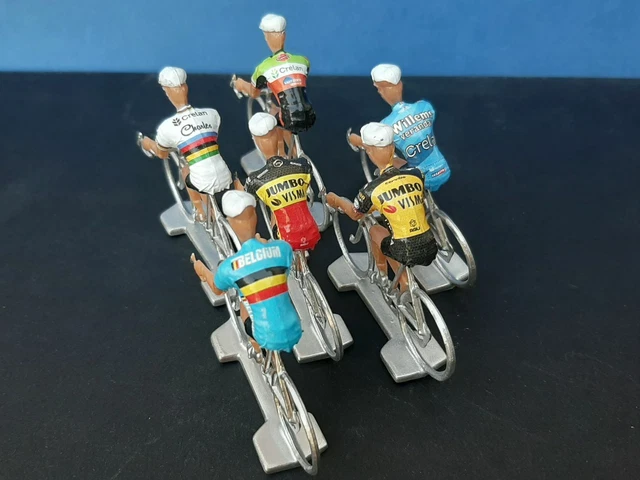 Lot De 3 Figurines Cyclistes Tour De France échelle 1/32 – Aluminium, Slovaquie