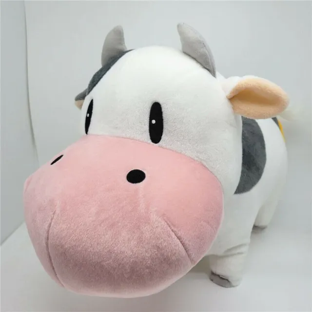 Harvest Moon Cow XL Big Plush Doll Black 38cm 15" Animal Stuffed Toy