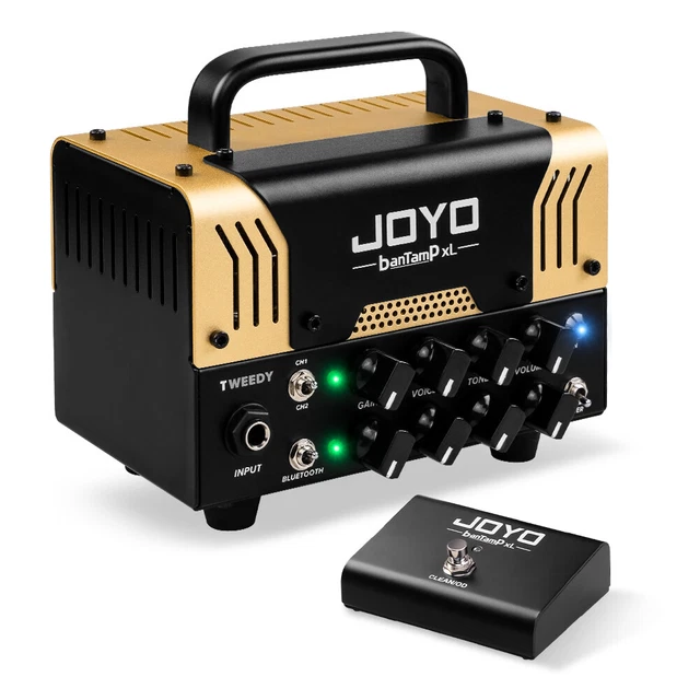 JOYO MINI AMP Guitar Amplifier Tube Head 20W 2 Channel Rock American
