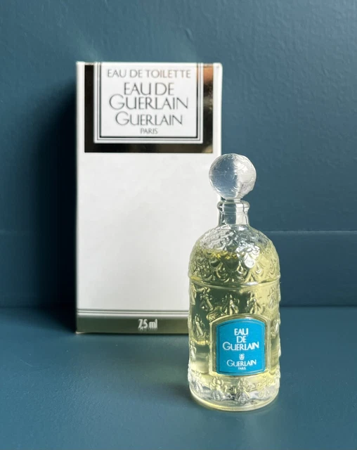 RARE Miniature EAÜ de GÜERLAÏN Paris 7,5 ml EDT + BOITE NEUF NEW FULL + BOX