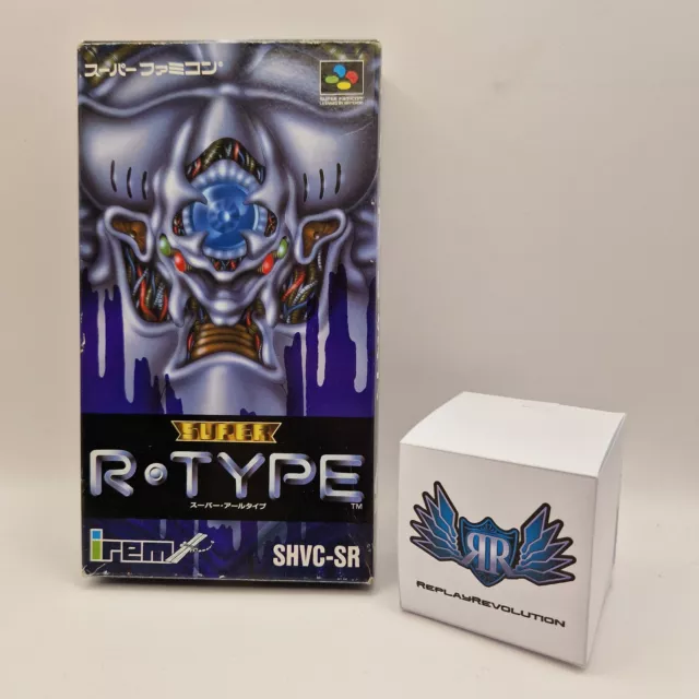 Super R-Type - Super Famicom - Boxed, no manual - Tested - NTSC-J