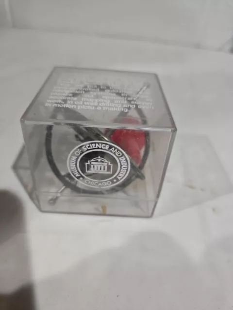 Vintage Metal Gyroscope Top Toy