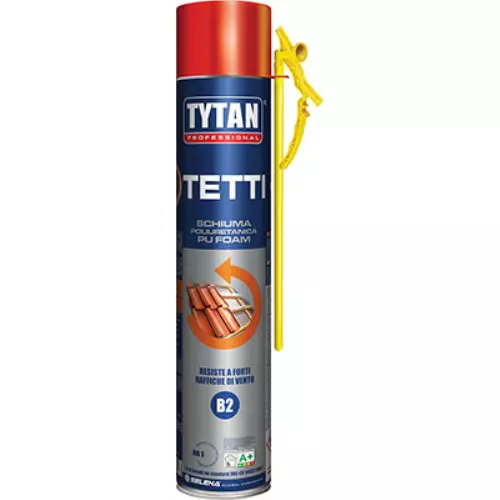 Schiuma poliuretanica tetti e coperture tytan manuale ml 750 (12 pezzi) Tytan
