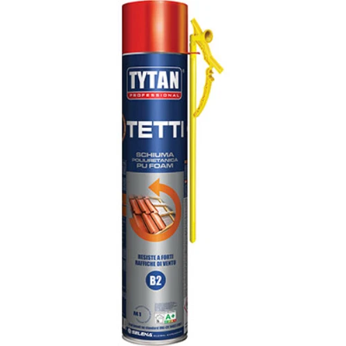Schiuma poliuretanica tetti e coperture tytan manuale ml 750 (12 pezzi) Tytan