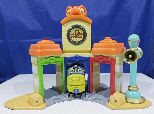 CHUGGINGTON TRAIN SHEDS & Train Engine Electronic Lights & Sounds Toys ...