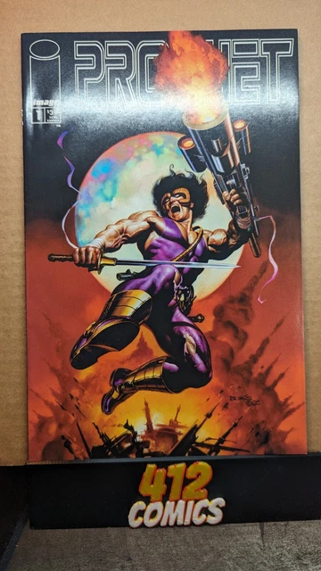 Prophet #1 Vol. 2 - Image Comics - 1995 - Boris Vallejo Cover-Combine Ship
