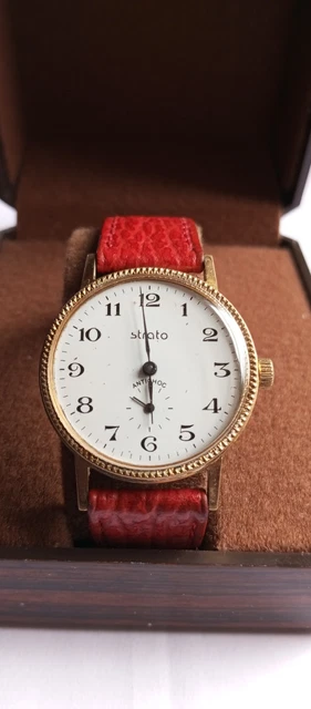 Montre Vintage Femme Mécanique Nickel Chrome - Ref 41875 - Occasion - Sans Marque