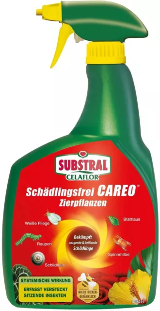 Schädlingsfrei Careo Zierpflanzen Spray 800 ml anwendungsfertig