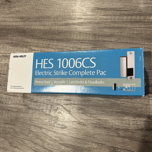 Assa Abloy HES 1006CS-12/24D-630 Electric Door Strike Complete SEALED BRAND NEW