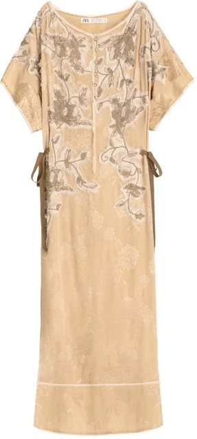 ZARA LIMITED EDITION Jacquard Kimono/Dress TRF. 130.70 - PicClick UK