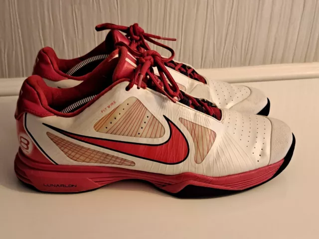 Nike - Lunar Vapor 8 Tour - RARE Roger Federer 2011 Shoes Roland Garos - UK 11