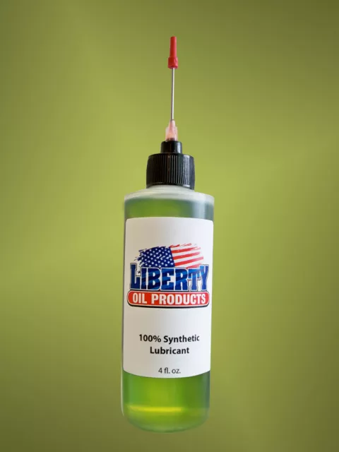 The best 100% Synthetic Oil for lubricating all clocks-4oz Bottle